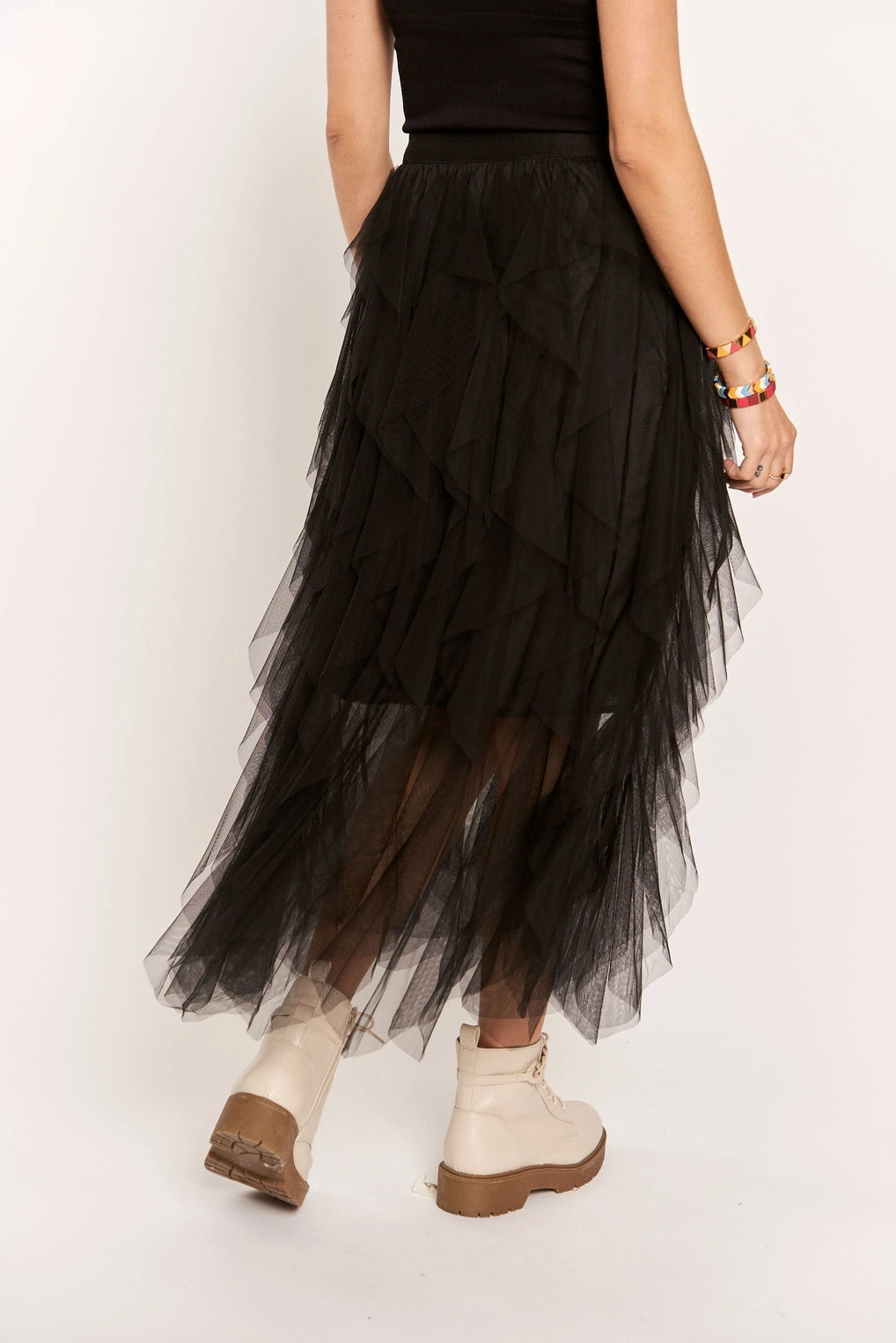 Tulle Black Skirt