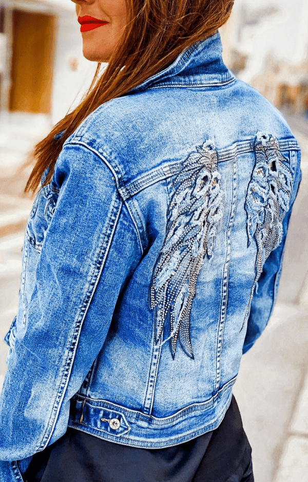 Angle Wing Denim Jacket